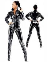 Костюм гонщицы винил