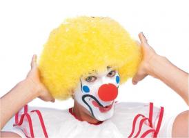 Парик клоуна желтый