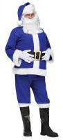 Синий костюм Санты