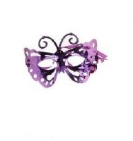 Маска бабочка фиолетовая