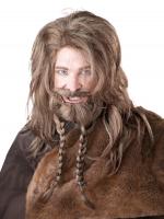 Парик и борода викинга