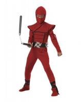 Костюм ниндзя красный