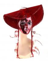 Маска хозяйки морей красная