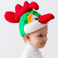 Шапка-маска Петух