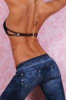 Леггинсы с металлическими заклепками