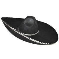 Шляпа сомбреро черная