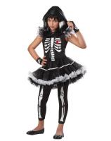 Детский костюм скелетонши Рины
