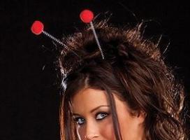 Красные антеннки пчелки