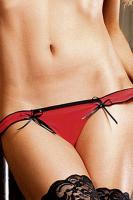 Красные трусики с обводкой