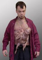 Накладной монстрик на грудь