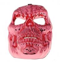 Маска красная в виде черепа