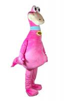 Ростовой костюм Розовый Дино