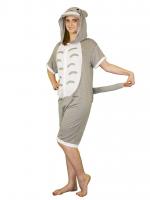 Пижама-кигуруми Тоторо с шортиками