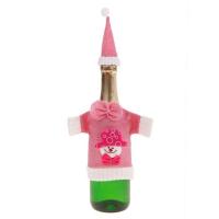 Наряд для бутылки Снеговик