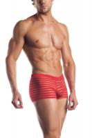 Красные мужские трусы в полоску