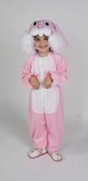 Детский костюм розовой зайки