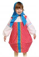 Малиновый костюм матрешки