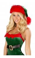 Зелено-красная шляпа Эльфа