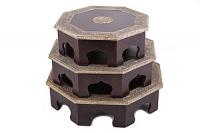 Стол набор из 3-х дерево №92