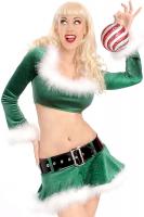 Женский костюм эльфа с марабу