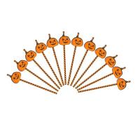 Набор трубочек для коктейля Тыква