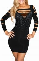 Знойное клубное платье