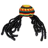 Шапка растамана с дредами