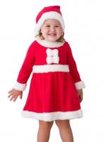 Костюм маленькой внучки Санты