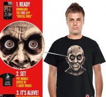 Футболка Лицо Зомби