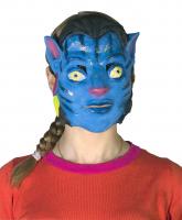 Латексная маска Аватар