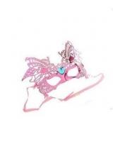 Карнавальная маска розовые крылья