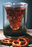 Стакан Плавающий череп прозрачный