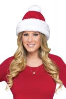 Вязаная шапка Санты