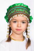 Зеленый кокошник Инна