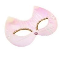 Маска котика розовая