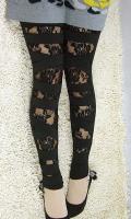 Леггинсы Черная роза