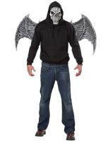 Маска и крылья демона белые