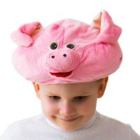 Шапка-маска Поросенок