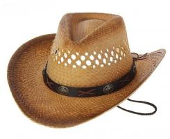 Ковбойская шляпа с ремешком