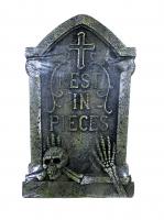 Серо-зеленое надгробие