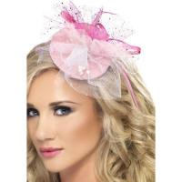 Розовая заколка для волос