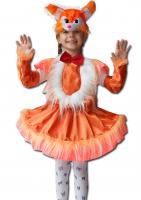 Детский костюм рыжей белочки