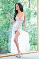 Белая сорочка-платье