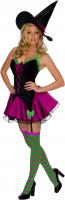 Костюм яркой ведьмочки