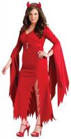 Костюм готического дьявола Plus Size
