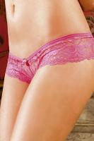 Трусики искусительницы розовые