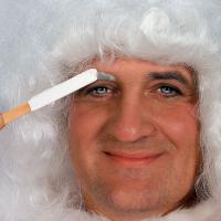 Грим для бровей белый