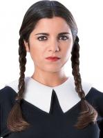 Взрослый парик Уэнздей Аддамс