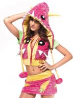 Розовый костюм монстрика