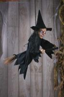 Подвесная ведьма на метле 60 см